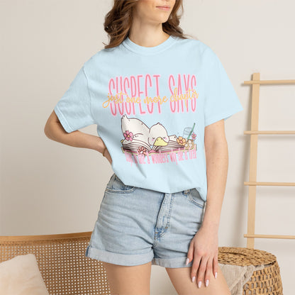 Suspect Says Relaxed Graphic T-Shirt — Cute Vintage Silly Goose Tee