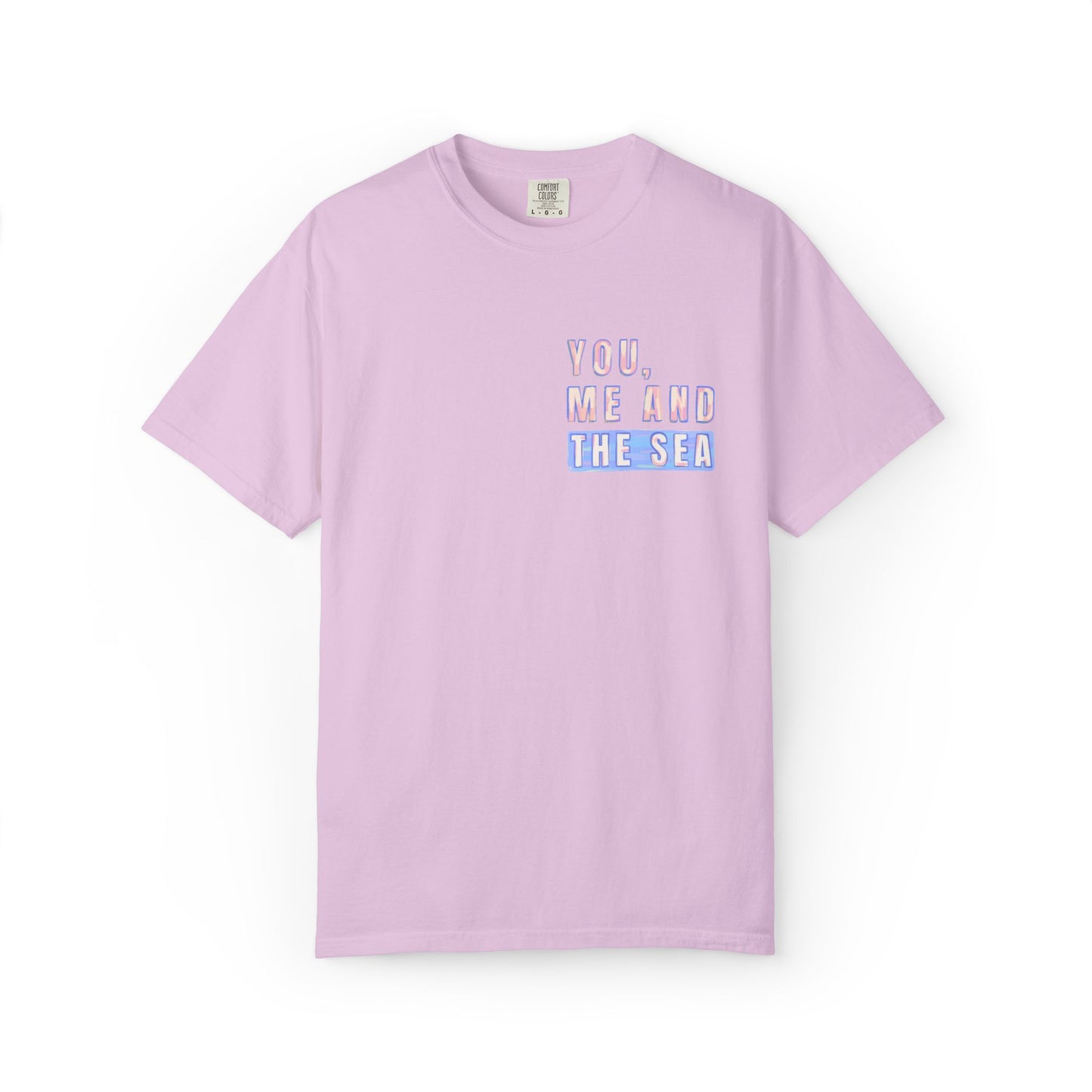 Beach Shirt, You Me and the Sea Shirt, Comfort Colors, Ocean Shirt, Coastal Tee, Summer Vacation Shirt, Beach Couples, Beach Lover Gift