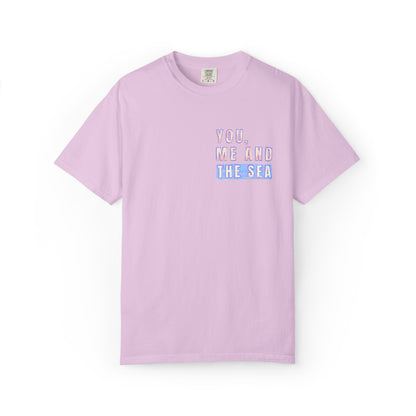 Beach Shirt, You Me and the Sea Shirt, Comfort Colors, Ocean Shirt, Coastal Tee, Summer Vacation Shirt, Beach Couples, Beach Lover Gift