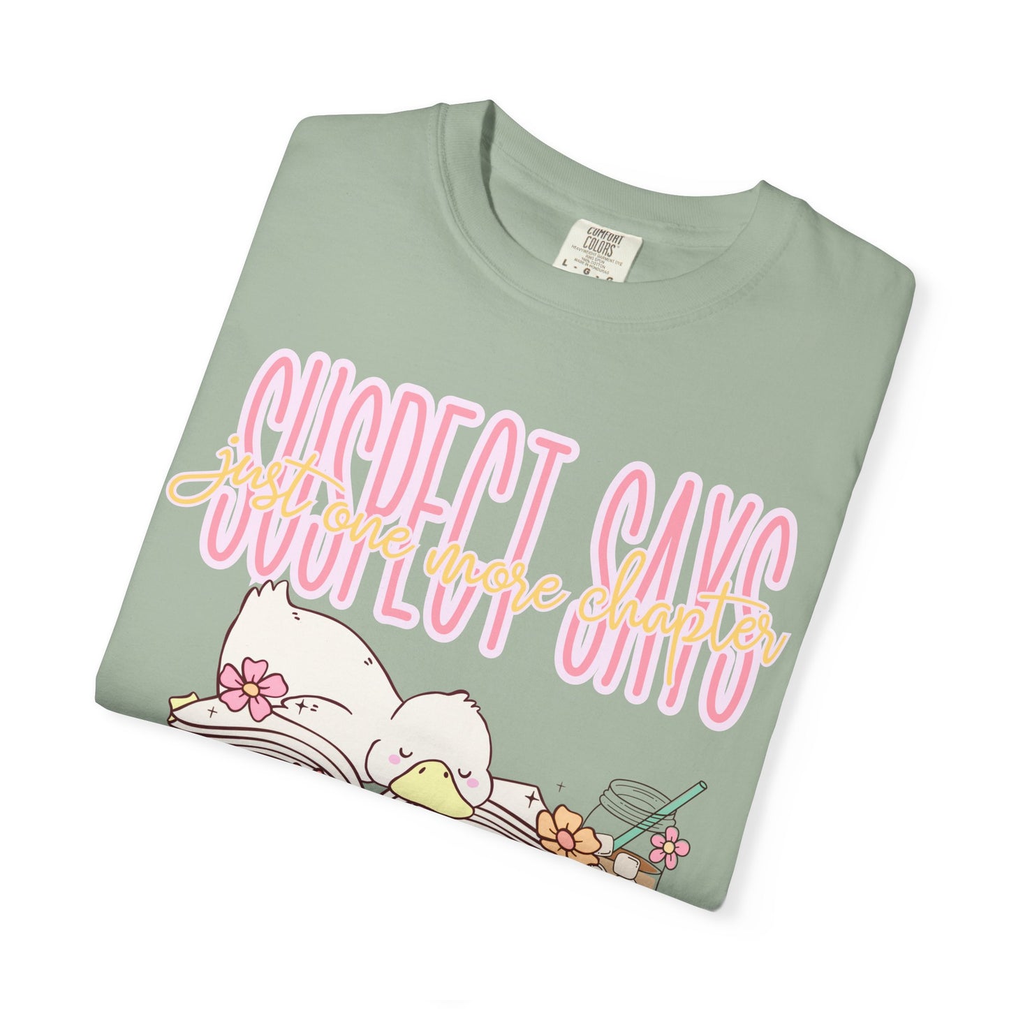 Suspect Says Relaxed Graphic T-Shirt — Cute Vintage Silly Goose Tee